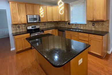 Kitchen photo in Charlotte