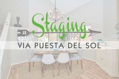 Example of a dining room design in Los Angeles