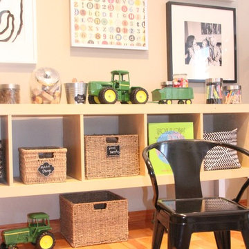 *lower level playroom