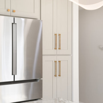 Kitchen Relocation and layout reconfiguration