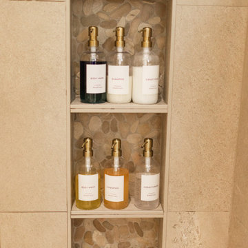 Lux Modern Spa Master bathroom