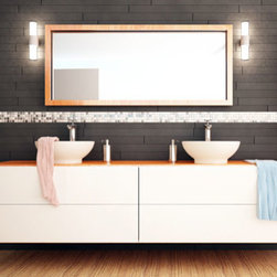 Custom size frame for bathroom mirror - Bathroom Mirrors