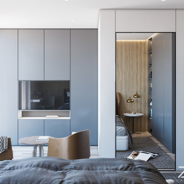54 sqm Apartment Interior Design - Morocco