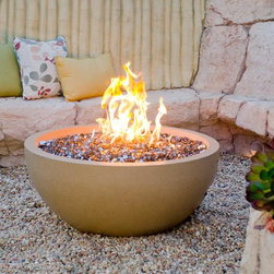 Large Round Fire Bowl - Fire Pits
