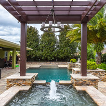 Brick Veneer Pool