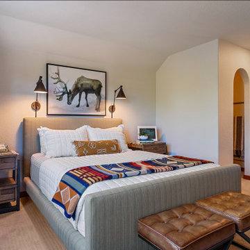 Denver Contemporary Ranch Guest Bedroom