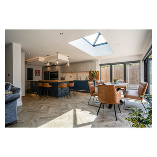 Open-Plan Kitchen, Utility and Reception Renovation - Colchester, Essex