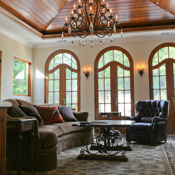 Tuscan inspired living/familiy room