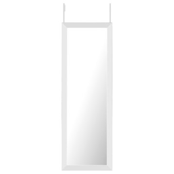 42x14" Over the door Mirror Full length Dressing Mirrors Large Long Tall White