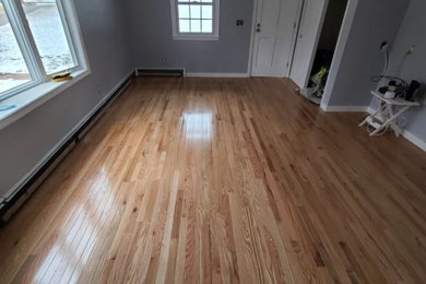 Hardwood Floor and Painting