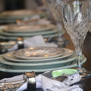 Elegant Easter Tablescape