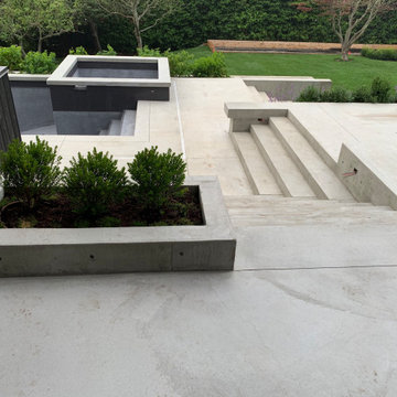 Outdoor concrete space