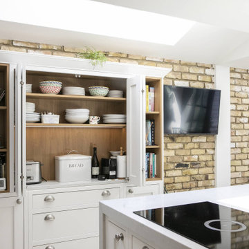 Chalk White Kitchen in London