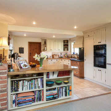 Traditional kitchen in a barn conversion