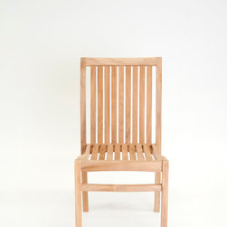 Wintons Teak Plato Stacking Chair - Outdoor Dining Chairs