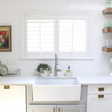 Classic Cottage Kitchen Makeover: Collaboration w/ Amy