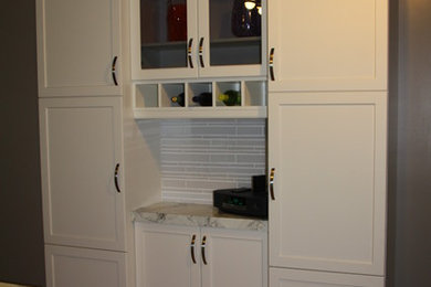 Inspiration for a contemporary kitchen remodel in Other