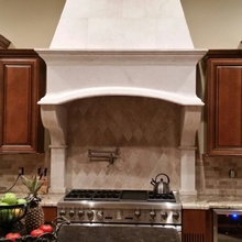 Custom Natural Stone Range Hoods