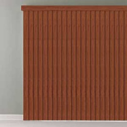 Bali - Bali Vinyl Vertical Blinds: Premium Faux Wood - Vertical Blinds