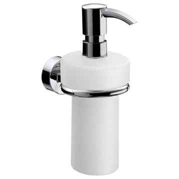 Rondo2 4521.001.02 Wall Mounted Soap Dispenser in White ABS