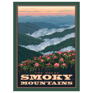 Paul Leighton the Great Smoky Mountains Art Print, 18"x24"