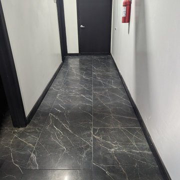 Elegant Tattoo Shop Bathroom Remodel