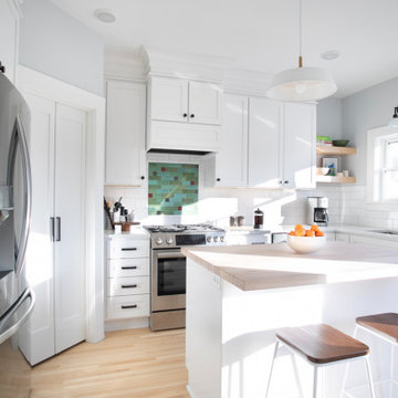 NE Minneapolis Kitchen & Half Bath