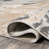 Swirl Marbled Abstract Beige/Ivory 8 ft. x 10 ft. Area Rug