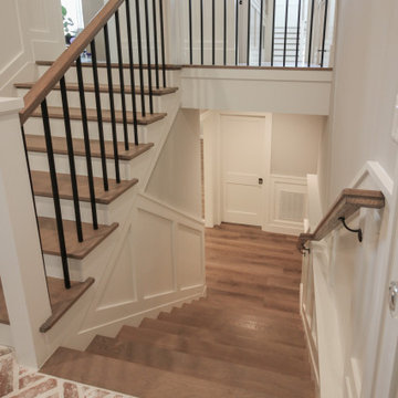 87_Welcoming and Functional Contemporary U-shaped Staircase, Arlington, VA 22207