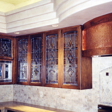 Stained Cabinet Glass