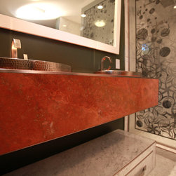 DIY Bath Crashers Magical Transformation - Bathroom Sinks