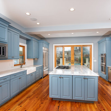 Historic beach home kitchen and bath renovation Beach Haven, NJ