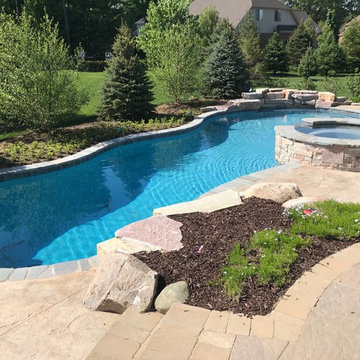 Legendary Escapes Hybrid Swimming Pool Serenity in Shelby Township {GAD}