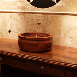 Custom Wood Sinks by DeVos Woodworking - Bathroom Sinks