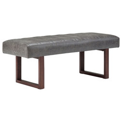 Transitional Upholstered Benches by Homesquare