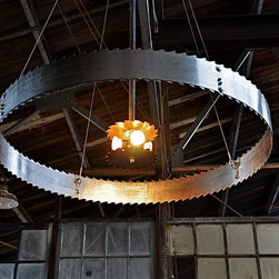 Band Saw Chandelier - Lighting