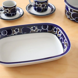 （北欧ヴィンテージ食器）ARABIA アラビア SAARA サーラ キャセロール（スクエア） 30&times;23cm - 大皿