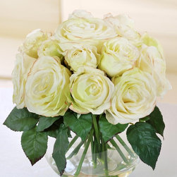 Enchanted Roses in Water Illusion - Artificial Flowers Plants And Trees