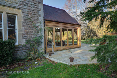 Inspiration for a traditional sunroom in Wiltshire.