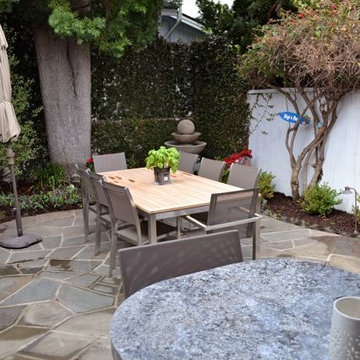 Outdoor dining space