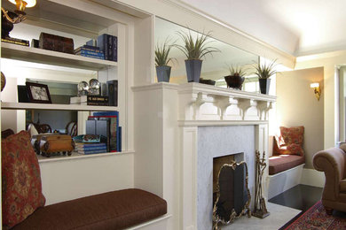Elegant living room photo in San Francisco