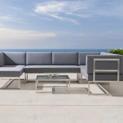 Lavita Furniture - ELEMENT Seven Ways Outdoor Lounge System - Outdoor Lounge Sets