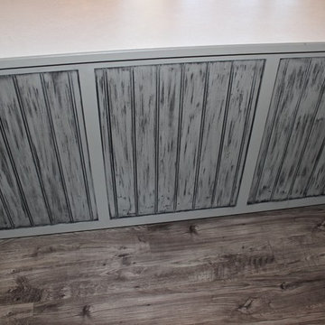 Kitchen Cabinet Refinish and Glazing AFTER