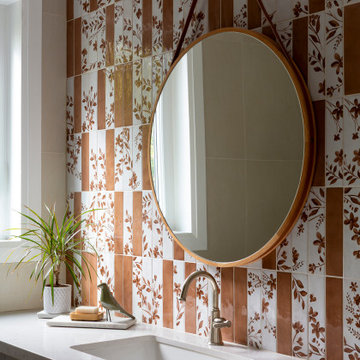 Children’s Ensuite Bathroom Vanity Detail | Hearth Residence | Whole Home Renova