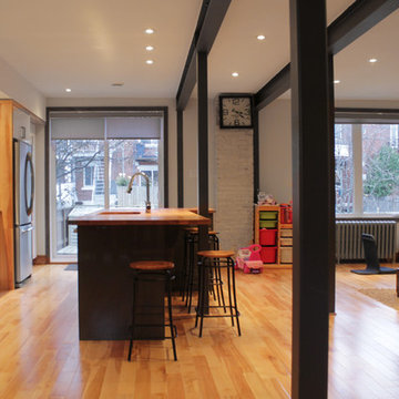 My Houzz: Duplex Becomes a Bright and Spacious Single-Family Home