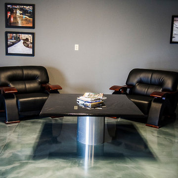 3D Metallic Floor