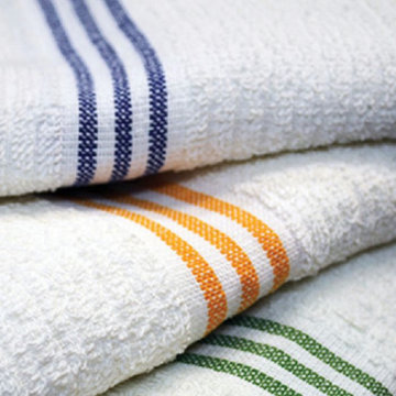 Three Stripe Economy Pool Towels