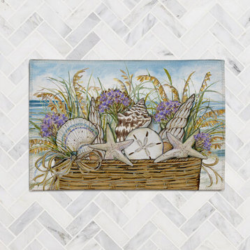 Shells By The Sea 4'x6' Accent Rug