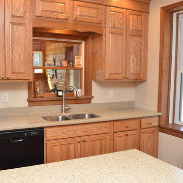 LaPorte, IN. Haas Signature Collection, Oak Kitchen