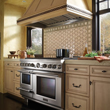 My range w/ island trim